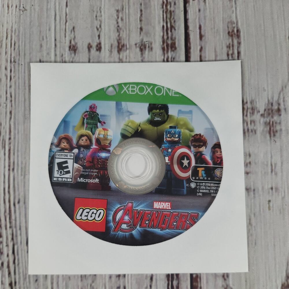 Lego Marvel Avengers (Xbox One, 2016) Game Disc Only‎